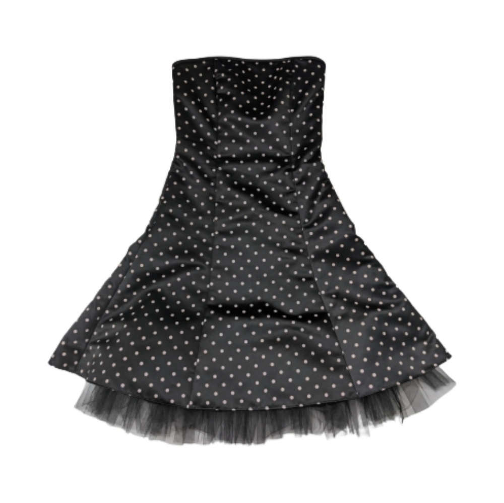 Gunne Sax Jessica McClintock Strapless Dress 3/4